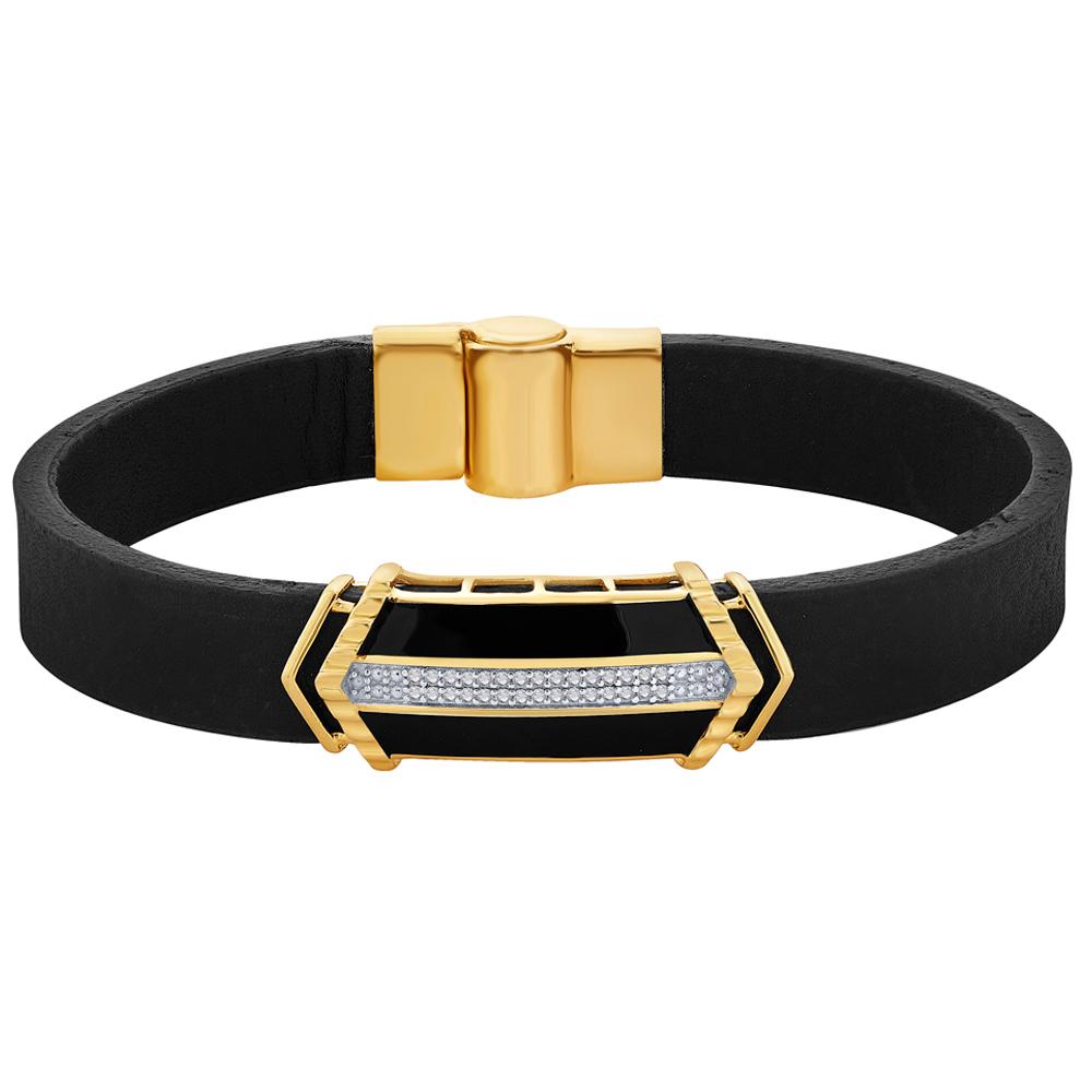 Buy 14 Kt Gold & Diamond Bracelet
