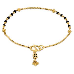 Buy 22 Karat Gold Mangalsutra Bracelet