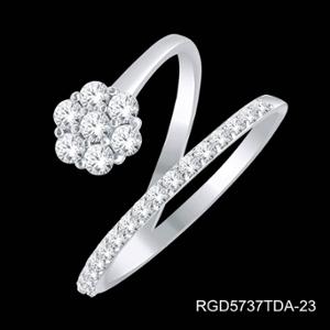 Buy 18 Karat Gold & Diamond Ring