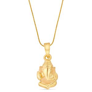 Buy 18 Karat Gold Pendant For Unisex