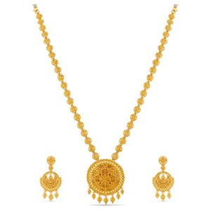 Buy 22 Karat Gold Necklace Set