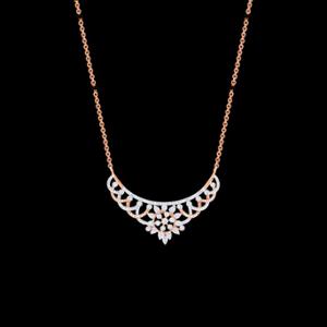 Buy 14 Karat Gold & Diamond Mangalsutra