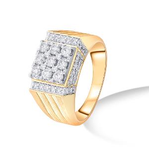 Buy 14 Karat Gold & Diamond Ring