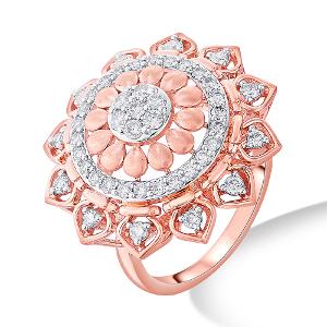Buy 14 Karat Gold & Diamond Ring