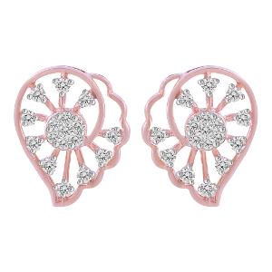 Buy 14 Karat Gold & Diamond Earrings