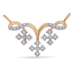 Buy 18 Karat Gold & Diamond Mangalsutra