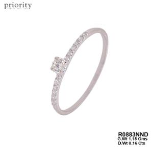 Buy 14 Karat Gold & Diamond Ring