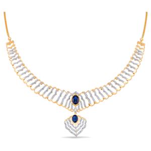 Buy 18 Karat Gold & Diamond Necklace