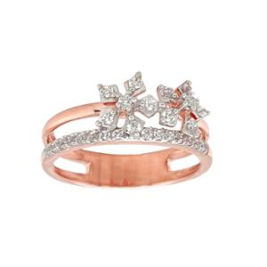 Buy 14 Karat Gold & Diamond Ring
