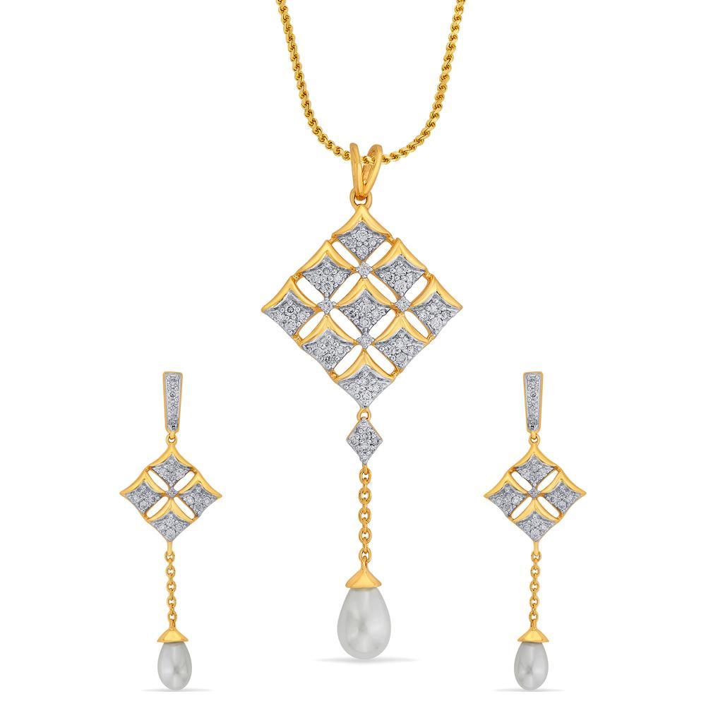 Buy Thalia Diamond Pendant Set