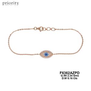 Buy 18 Karat Gold & Diamond Bracelet