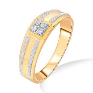 Buy 18 Karat Gold & Diamond Ring