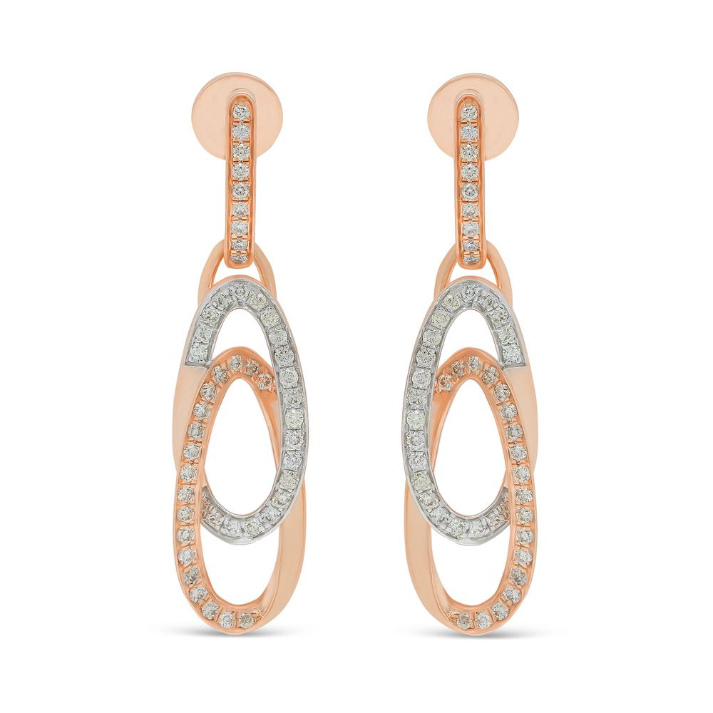 Buy 14 Karat Gold & Diamond Earrings