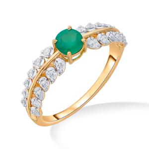 Buy 18 Karat Gold & Diamond Ring