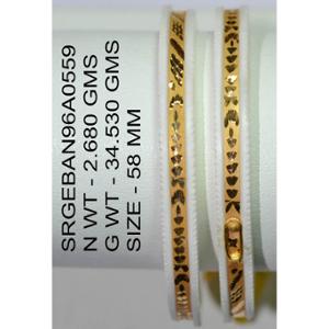 Buy 22 Karat Gold Bangles