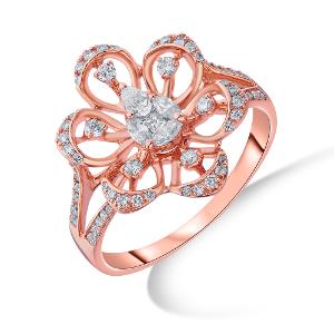 Buy 18 Karat Gold & Diamond Ring