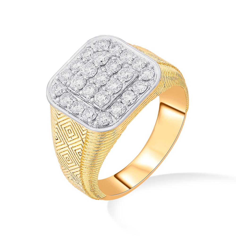 Buy 14 Karat Gold & Diamond Ring