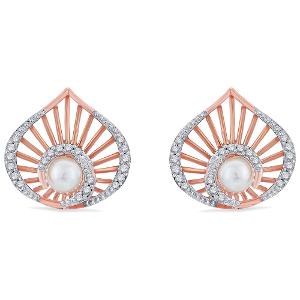 Buy 14 Karat Gold & Diamond Earrings