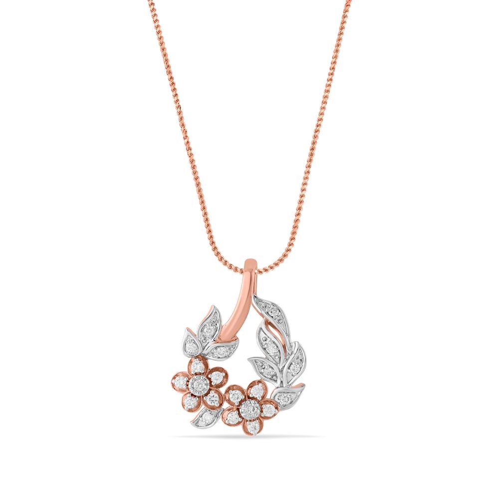 Buy 18 Karat Gold & Diamond Pendant
