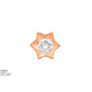 Buy 22 Karat Gold & Diamond Nose Pin