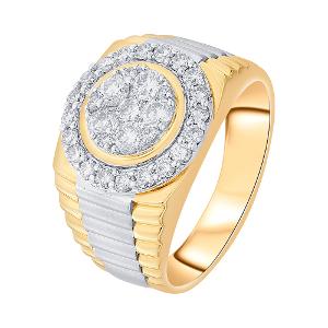 Buy 14 Karat Gold & Diamond Ring