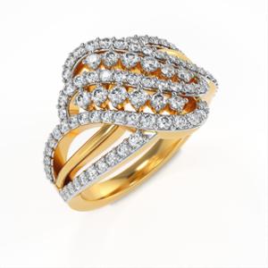 Buy 18 Karat Gold & Diamond Ring