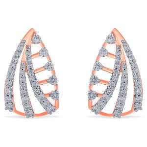 Buy 14 Karat Gold & Diamond Earrings