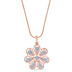 Buy 18 Karat Gold & Diamond Pendant