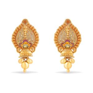Buy 18 Karat Gold & Diamond Earrings