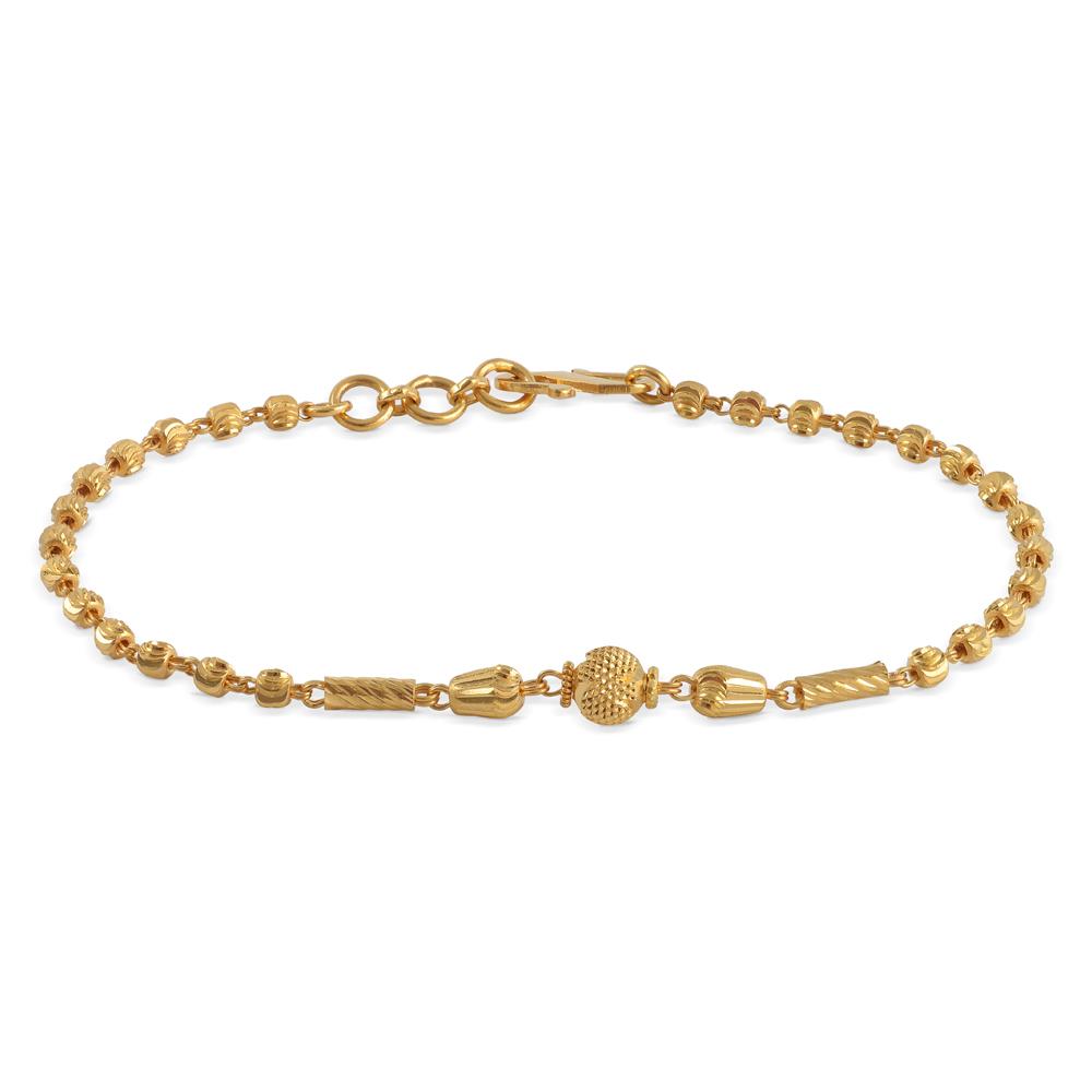 Buy 6 to 8 Gram Gold Bracelets from 200 Designs for Women Online