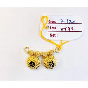 Buy 22 Karat Gold Mangalsutra Pendant