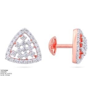 Buy 18 Karat Gold & Diamond Earrings