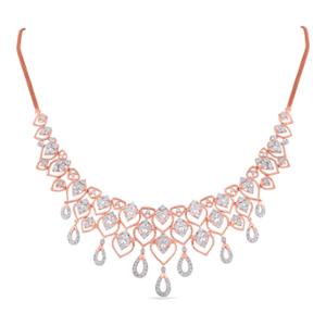 Buy 18 Karat Gold & Diamond Necklace
