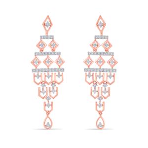Buy 14 Karat Gold & Diamond Earrings