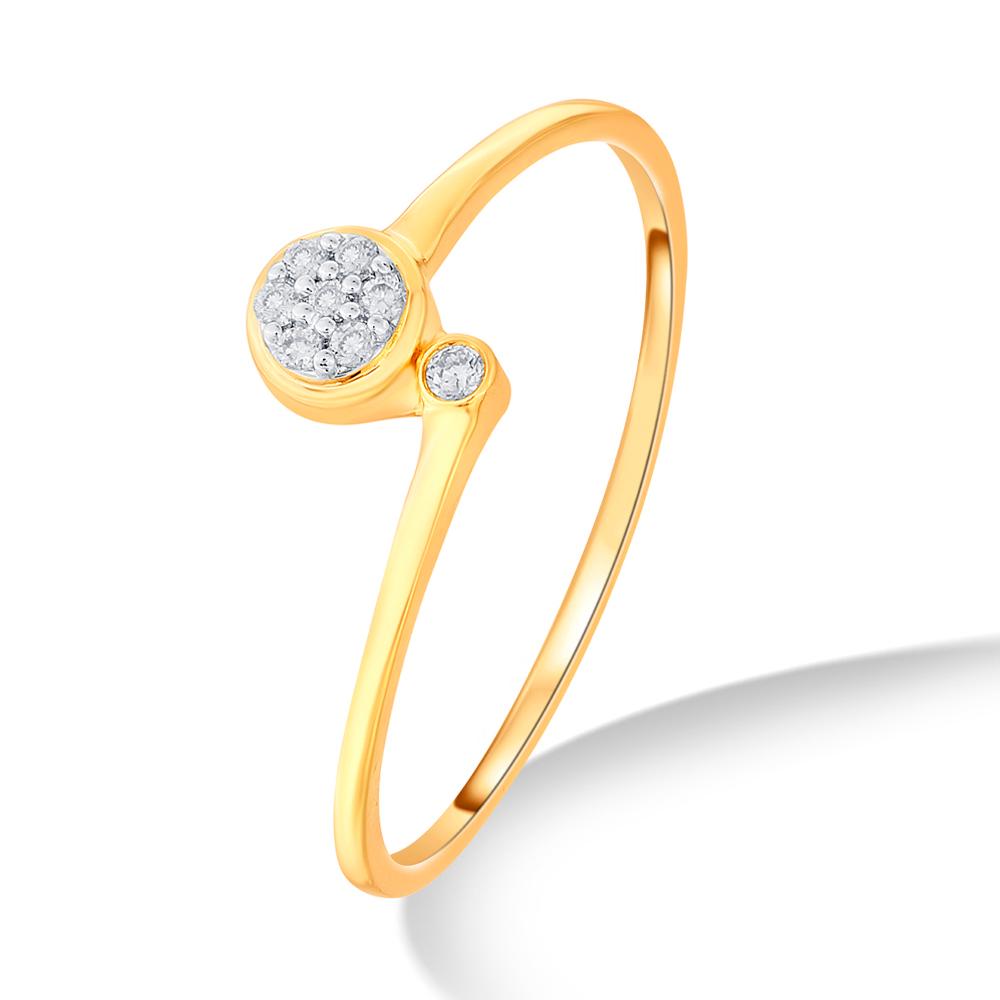 Buy 14 Karat Gold & Diamond Ring