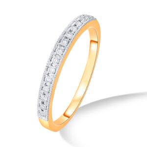 Buy 14 Karat Gold & Diamond Ring