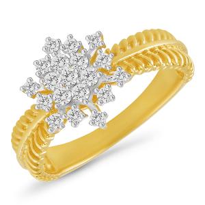 Buy 18 Karat Gold & Diamond Ring