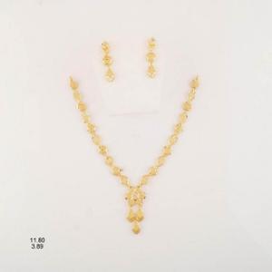 Buy 22 Karat Gold Necklace Set