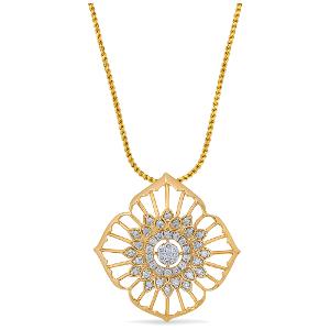 Buy 14 Karat Gold & Diamond Pendant