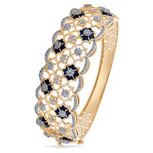 Buy 14 Karat Gold & Diamond Bracelet