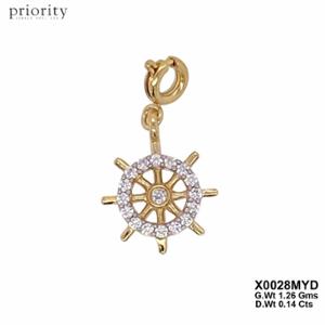 Buy 14 Karat Gold & Diamond Charms