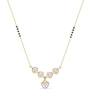 Buy 18 Karat Gold & Diamond Mangalsutra