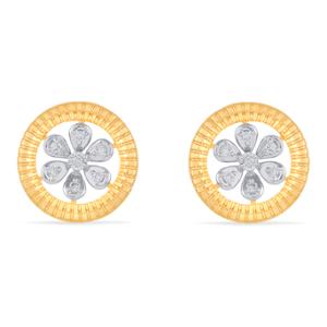 Buy 14 Karat Gold & Diamond Earrings