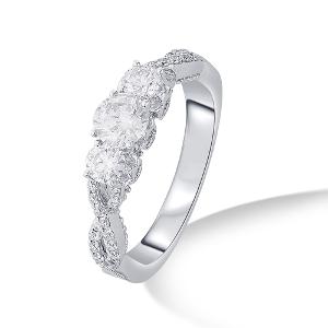 Buy 14 Karat Gold & Diamond Ring