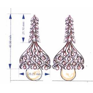 Buy 18 Karat Gold & Diamond Earrings