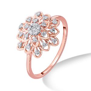 Buy 14 Karat Gold & Diamond Ring