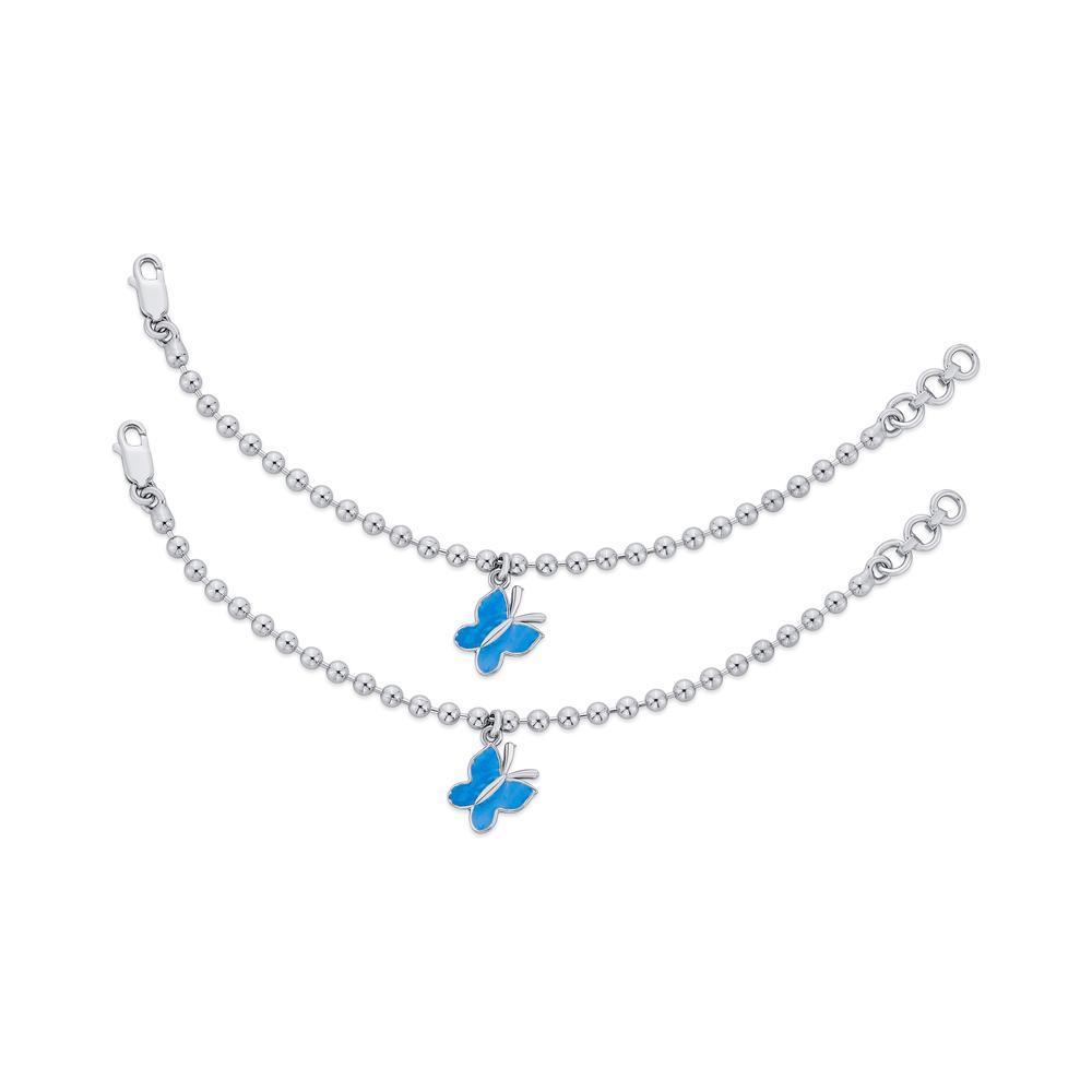 Buy 925 Purity Silver Anklet