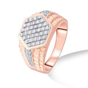 Buy 14 Karat Gold & Diamond Ring
