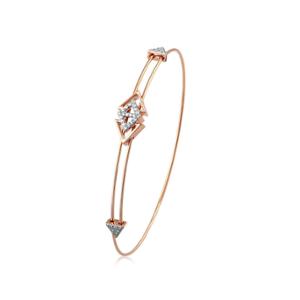 Buy 14 Karat Gold & Diamond Bracelet