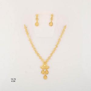 Buy 22 Karat Gold Necklace Set